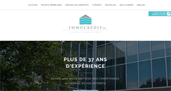 Desktop Screenshot of immocredit.ca